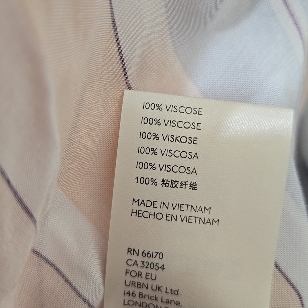*NWT* FREE PEOPLE Ivory Combo Mackenzie Wrap Boho Fairycore Hipster, size M - Picture 9 of 9